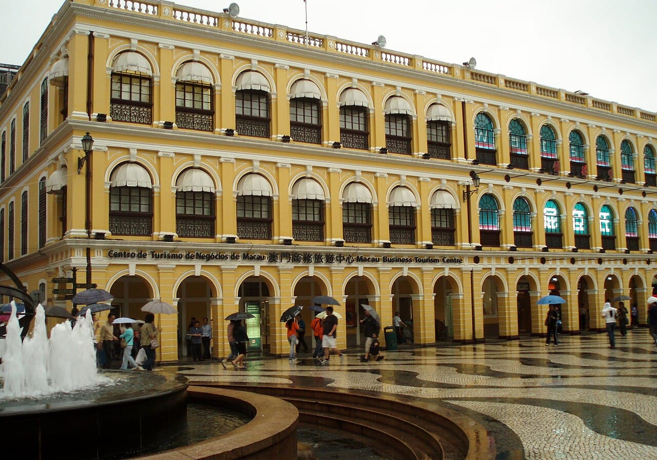 Photograph of Senado Square, Macao